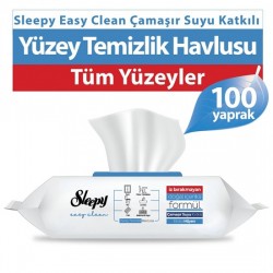 Sleepy Natural easy clean  Yüzey temizlik Havlusu Çam kokulu 100 Yaprak