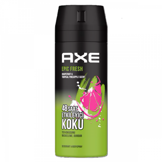 AXE Erkek Deodorant Sprey EPIC FRESH 150 ML 