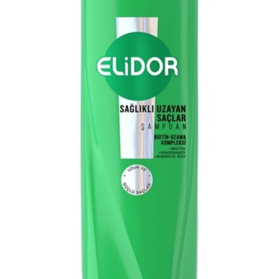 Elidor Superblend Saç Bak.Şamp.Sağlıklı Uzayan Saçlar Biotin Argan Yağı Arjinin 400 ml