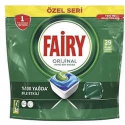 Fairy Orijinal Hepsi Bir Arada Bulaşık Makinesi Tableti 29'lu