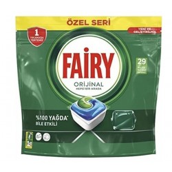 Fairy Orijinal Hepsi Bir Arada Bulaşık Makinesi Tableti 29'lu