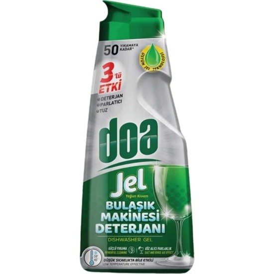 DOA BULAŞIK MAKİNESİ JEL DETERJAN 900 ML.