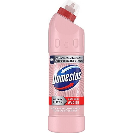DOMESTOS Yoğun Kıvamlı Çamaşır Suyu/ Domestos Beyaz Sabun Ferahlığı