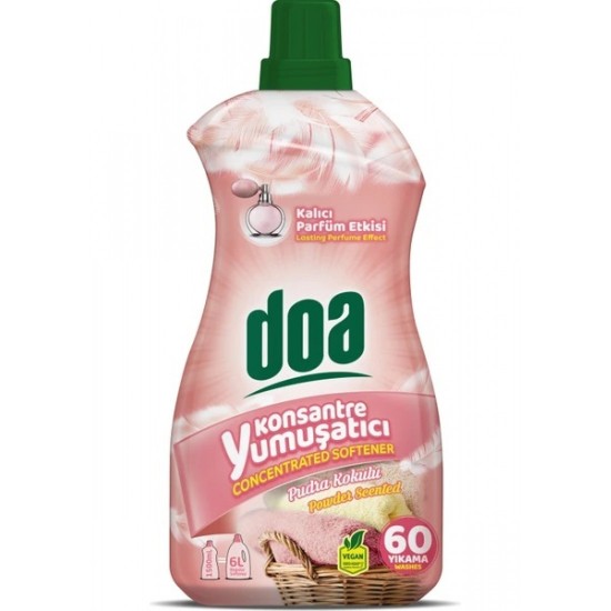 Doa Konsantre Yumuşatıcı Pudra Kokulu 1500 ml.  (ÜCRETSİZ KARGO)-
