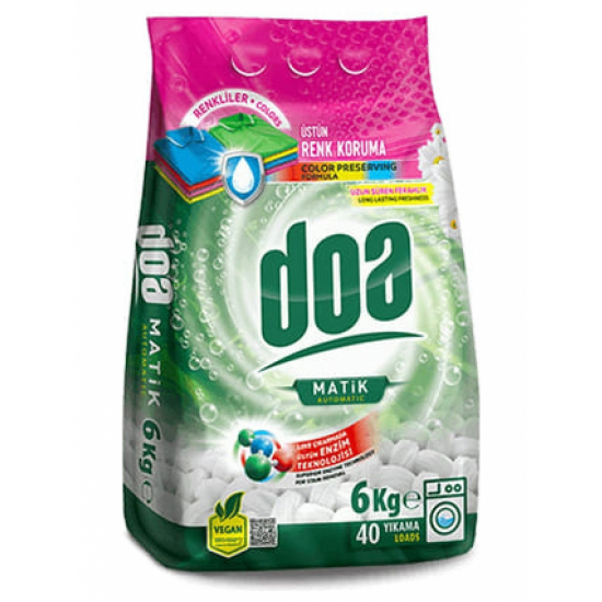 Doa Matik 6 kg Renkliler -