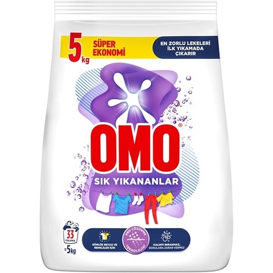 Omo 5 kg Toz Deterjan