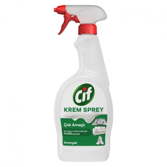 Cif Krem Sprey Çok Amaçlı 750 ml 