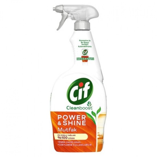 Cif Sprey Power & Shine Mutfak 750 Ml 