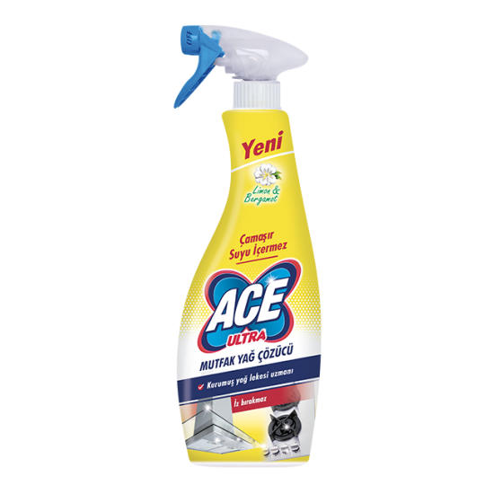 ACE Ultra Yağ Çözücü Sprey 700 ml.