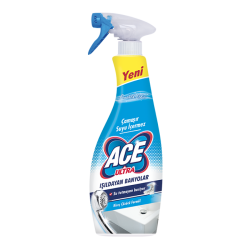 Ace Ultra Banyo spreyi Kireç Çözücü- Çamaşı suyu içermez. 700 Ml