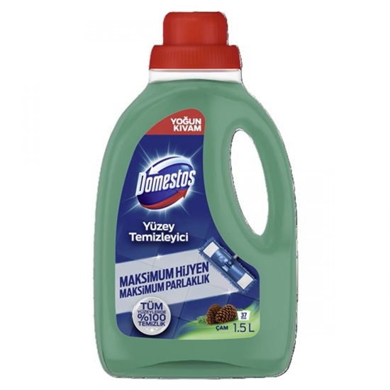 Domestos Tüm Zeminlerde Çam Yüzey Temizleyici 1.5 lt
