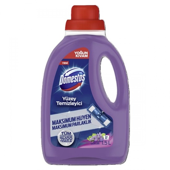 Domestos Tüm Zeminlerde Bahar Çiçekleri Yüzey Temizleyici 1.5 lt