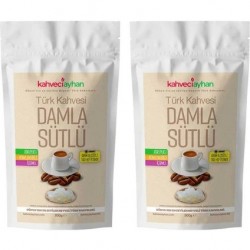 Kahveci Ayhan 2x (200GR.) Damla Sütlü Türk Kahvesi (ÜCRETSİZ KARGO)