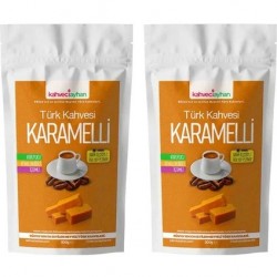 Kahveci Ayhan 2x (200GR.) Karamelli Türk Kahvesi (ÜCRETSİZ KARGO)