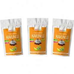 Kahveci Ayhan 3 x 200 gr Kavunlu Türk Kahvesi--(ÜCRETSİZ KARGO)