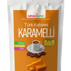 Kahveci Ayhan Karamelli Türk Kahvesi (200 Gr) (ÜCRETSİZ KARGO )