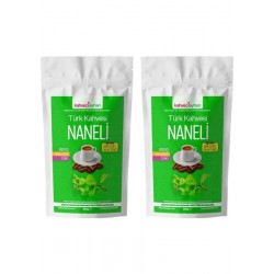 Kahveci Ayhan Naneli Türk Kahvesi 2 x 200 gr (ÜCRETSİZ KARGO)