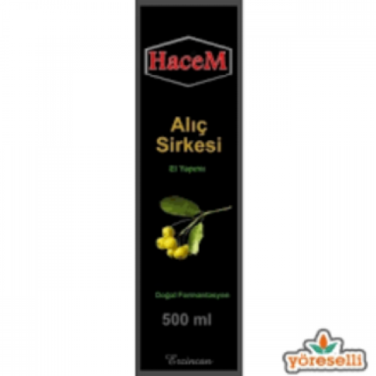Doğal Alıç Sirkesi, 500 ml.