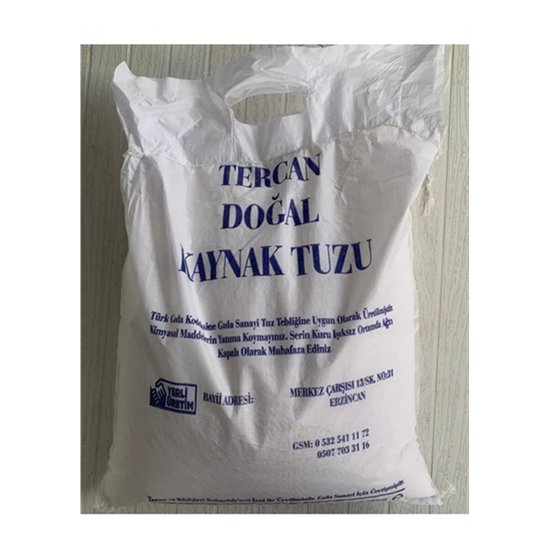 Tercan Doğal Kaynak Tuzu 10 kg (ÜCRETSİZ KARGO)